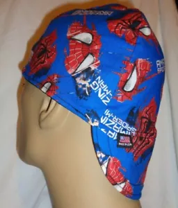 Increíble sombrero de motociclista Spiderman construcción hecha a medida, soldador, instalador de tuberías - Imagen 1 de 2