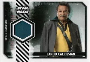 Star Wars Rise of Skywalker 2, Lando Calrissian Costume Relic Card CR-LC #16/50 - Picture 1 of 2