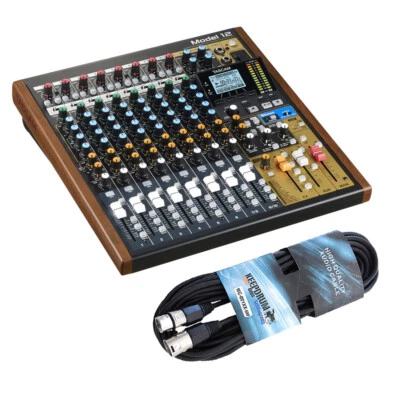 Tascam Model 12 Mischpult mir Interface + Kabel - Bild 1 von 4