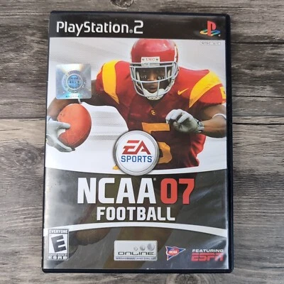 EA Sports NCAA Football 07 (Sony PlayStation 2, 2007) PS2 Complete CIB Tested - Image 1 of 4