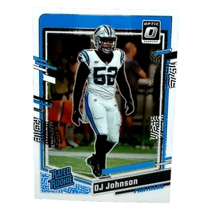 2023 Donruss Optic #214 DJ Johnson Rated Rookie RC Prizm Panthers - Picture 1 of 2