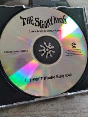 Marilyn Manson & Spooky Kids THRIFT  Rare promo CD-SINGLE Mint! w/ sales sheet Foto 1 de 2