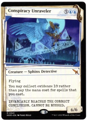 Conspiracy Unraveler 0341 Non Foil Mythic Showcase Karlov Manor MTG NM - Image 1 of 2