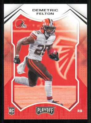 2021 Playoff #299 Demetric Felton RC - Image 1 of 2