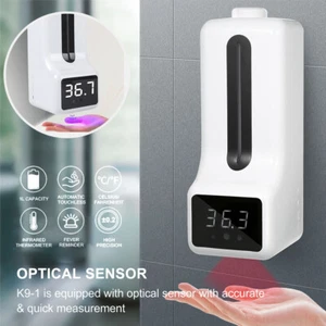 Soap Dispenser Touchless Automatic Self standing&Wall mounted Temperature Sensor - Picture 1 of 12