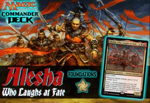 Alesha, Who Laughs at Fate MTG EDH Commander Deck! Rakdos Reanimate - Picture 1 of 8