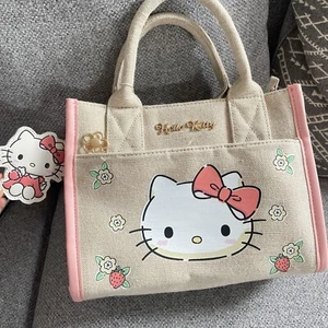 primark HELLO KITTY flower cute Tote Shoulder bag - Picture 1 of 4