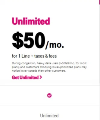 T-Mobile 30 Days Service Unlimited Talk,Text,Data, ESIM Instant Activation - Image 1 of 4