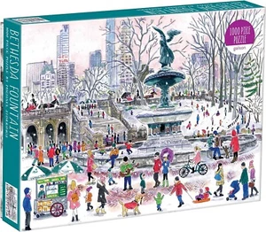 1000 Piece Jigsaw Puzzle Bethesda Fountain Puzzle Family Fun Relaxing Therapy - Picture 1 of 9
