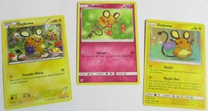 Dedenne 57/162 145/236 84/214 3 Pokemon Karten x3 verschiedene Sets - Bild 1 von 1