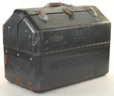 Vintage Simonsen Metal Military GI Cantilever Mechanic's Toolbox USA Government - Image 1 of 4