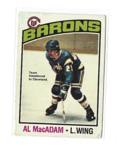 1976-77 O-Pee-Chee #237 Al MacAdam VG - Picture 1 of 2