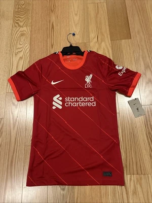 Camiseta deportiva roja Nike Liverpool FC Stadium Home DB2560-688 talla S de fútbol para hombre nueva con etiquetas Foto 1 de 4
