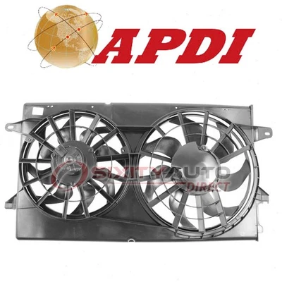 APDI Dual Radiator & Condenser Fan Assembly for 1995-1998 Ford Windstar - os — 第 1/4 张图片