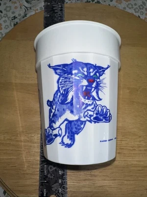 Copa Estadio Wildcats Reino Unido Vintage Recuerdo Universidad de Kentucky Baloncesto Foto 1 de 4