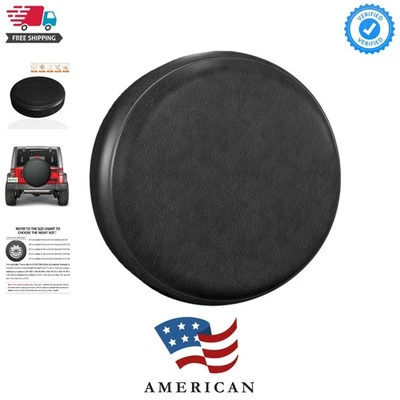 Spare Tire Cover 28"-29", Universal Fit for Jeep, SUV, RV, Trailer, Truck, Wa... Foto 1 de 4