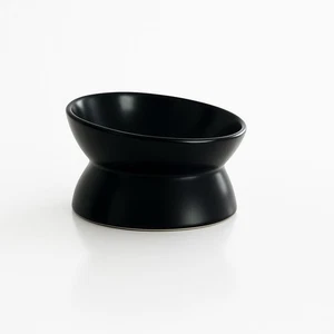 Hundenapf/Katzennapf Aus Kermaik/edler Moderner Look/Mattschwarz/2er Set - Bild 1 von 3