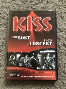KISS: The Lost Concert, 1976 (DVD 2003) Must-See for Fans Tested Clean Fast Ship - Picture 1 of 5