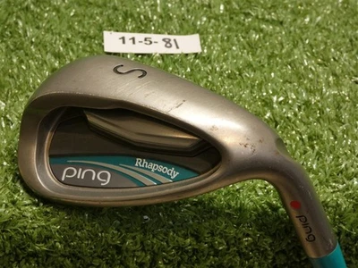Ping Rhapsody Womens 56* Sand Wedge ULT220 Ladies Graphite Red Dot .75* Flat  - Image 1 of 4