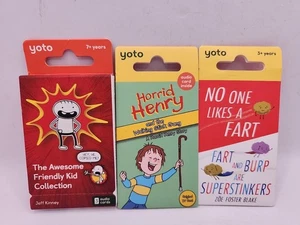 YOTO Sound Card Variety Pack: The Awesome Friendly Kid Collection Horrid Henry, - Imagen 1 de 8
