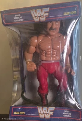 LJN WWF Wrestling Superstars Jake Roberts W/ Snake Star Toys "RARE" NEW SEALED - Image 1 of 4