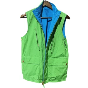Lauren Ralph Lauren Vest Womens Medium Reversible Outdoor Utility Pockets - Picture 1 of 8