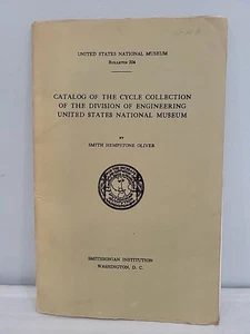 United States National Museum Bulletin 204 Cycle Collection Catalog Smitshsonian - Bild 1 von 11