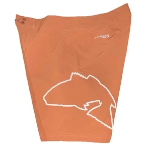 Columbia Herren Boardshorts PFG Burnt Orange Fisch Logo Größe 40 - Bild 1 von 8