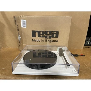 Rega Planar 1 Turntable with Premounted Carbon MM Cartridge (Matte White) - Picture 1 of 8