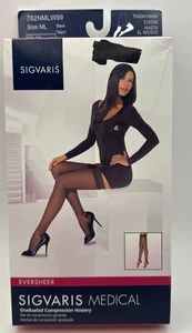 Sigvaris Style 782 Sheer 20-30 Closed Toe Thigh High Kompressionsstrümpfe - Bild 1 von 9