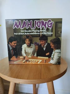 MS Michael Stanfield Vintage Wooden Mah Jong Game Set 100% Complete - Picture 1 of 3