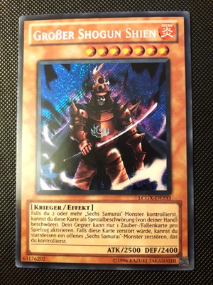 Yu-Gi-Oh! Großer Shogun Shien, LCGX-DE233, Secret Rare, 2. Auflage, Near Mint - Bild 1 von 4