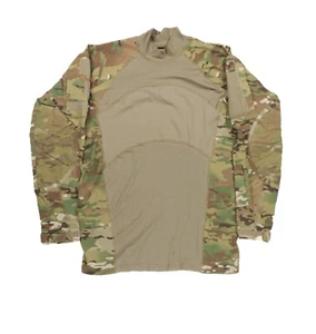 CAMISA DE COMBATE MILITAR DE EE. UU. TÁCTICA MULTICÁMARA RESISTENTE A LAS LLAMAS ACS - Imagen 1 de 9