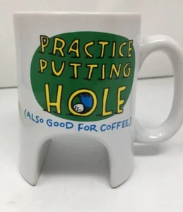 SHOEBOX Golf Putting Agujero Café Taza de té Novedad Golfista Regalo - Imagen 1 de 6
