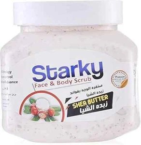 Starky face and body scrub with shea butter - 300 ml - Picture 1 of 3