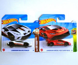 Hot Wheels - Lamborghini Huracan Super Trofeo + Huracan Sterrato (Lotto) - 2024 - Foto 1 di 3