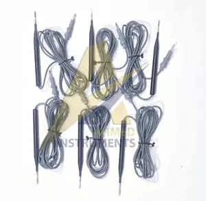 Ellman Surgitron Pieza de Mano-Pieza de Mano Electroquirúrgica Reutilizable Paquete de 6 Cables - Imagen 1 de 3