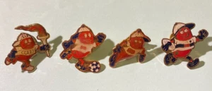 4 Sydney the Kidney Olympic Pin badges SID THE KID - KIDNEY RESEARCH - Picture 1 of 5