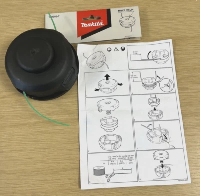 ORIGINAL MAKITA STRIMMER HEAD TAP & GO 198385-7 2.0 mm 1 V NUEVO Foto 1 de 4