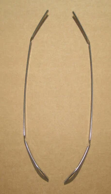 1967-1970 Buick Riviera Door Edge Guard Moldings. NOS in the Original Wrapper - Image 1 of 4