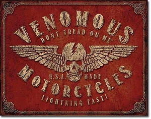 Escudo USA 30x40 cm Custom Bike Shop Taller Garaje Moto Calavera *603 - Imagen 1 de 3