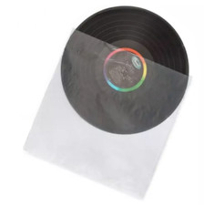  Anti-Static Plastic Inner Sleeves for Vinyl Records 12" inch LP (50 pieces)