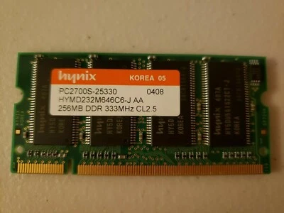Hynix 256MB DDR 333MHz - Image 1 of 2