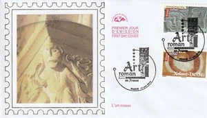FRANCE 2010 FDC ART ROMAN YT ADHESIF 455 ET 461 - Foto 1 di 1
