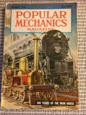 Popular Mechanics Magazine January 1949. American Copy. Solid. Over 300 Pages. - Image 1 of 4