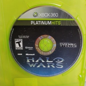 Disco de juego Halo: Wars Microsoft Xbox 360 solo probado - Imagen 1 de 2