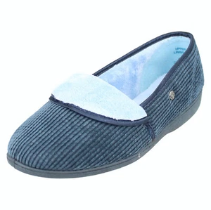 Ladies Freestep Slip On Casual Winter House Slippers 204766 - Picture 1 of 11