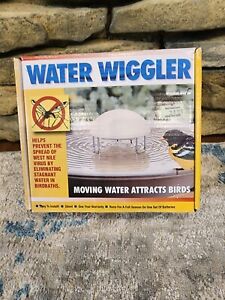 Water Wiggler  for Bird Bath Moving Water Attracts Birds - Model 4WW