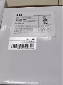1pc ABB CPX22-22F control and protection switches 16-22A - Picture 1 of 1