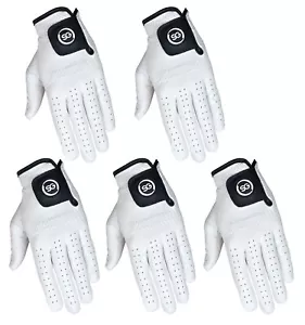 SG Men White 100% Cabretta leather golf gloves premium quality Multi buy Deals - Picture 1 of 11